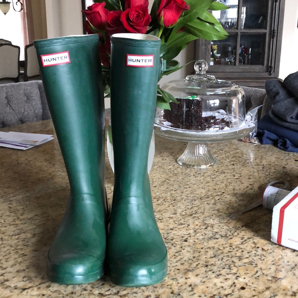 SALE🚨Matte green Hunter Boots